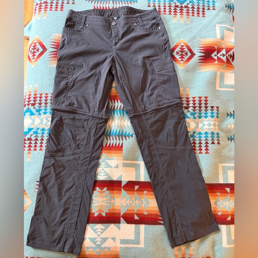 Kuhl Women’s Convertible Zipper Cargo Pants Size 12